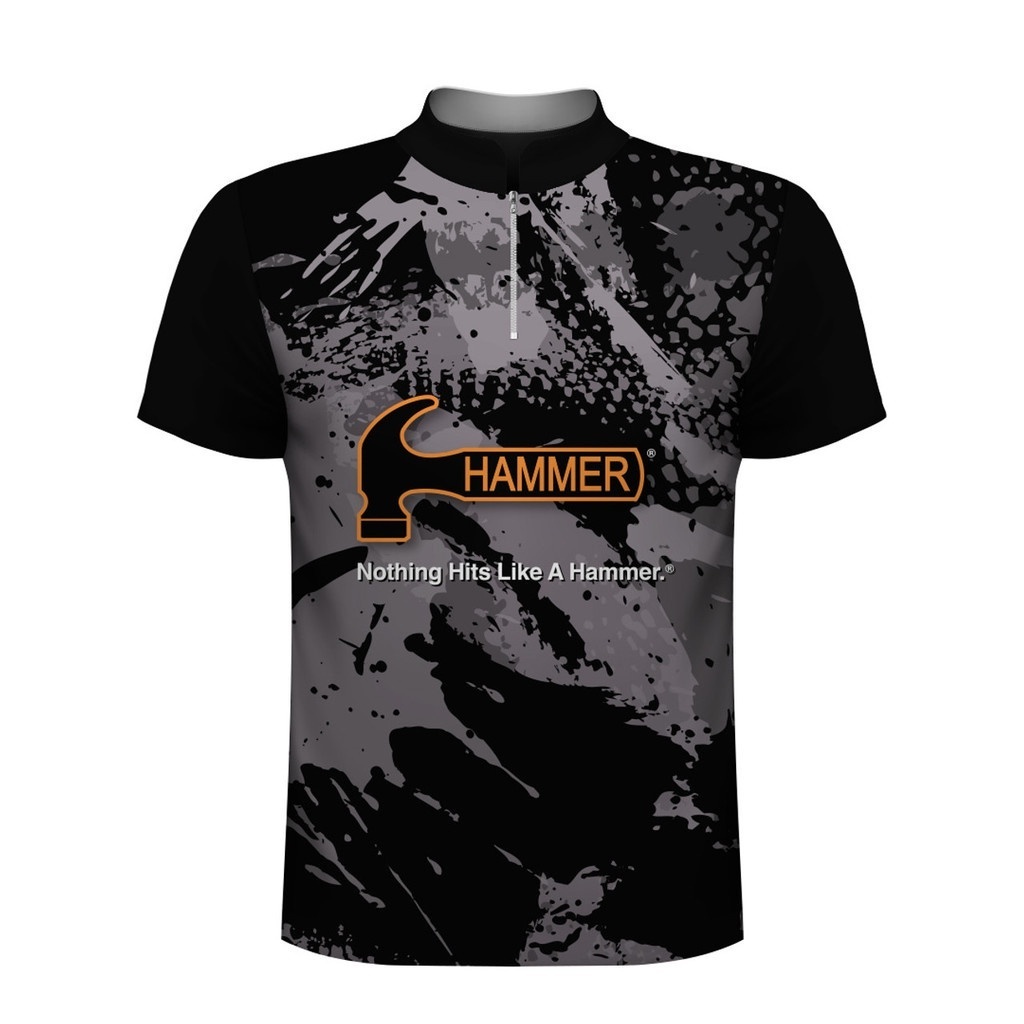 เสื้อแข่ง Hammer Chaos Carbon Bowling POLO