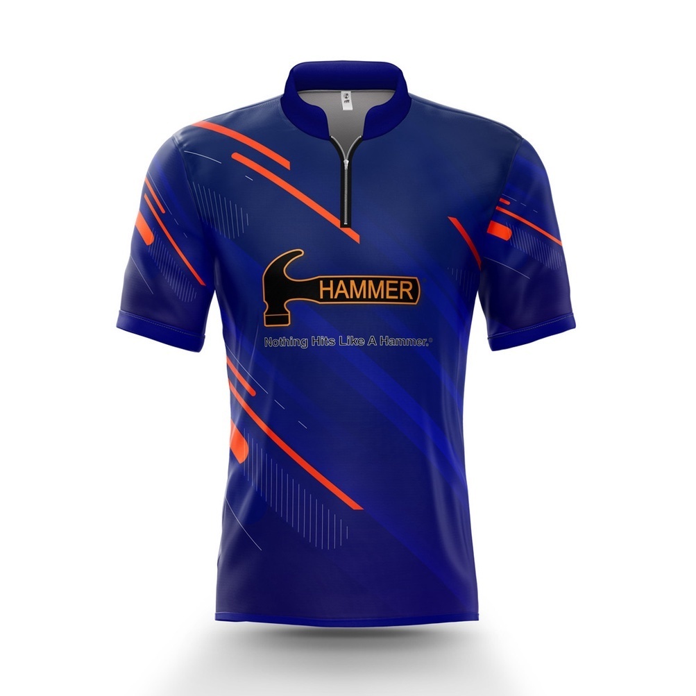 Meteorites HAMMER Bowling POLO Shirt Jersey