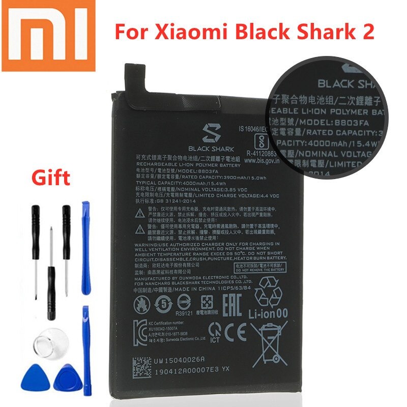 แบตเตอรี่ แท้ Xiaomi Mi Black Shark 2 / Black Shark 2 Pro BS03FA 4000mAh...