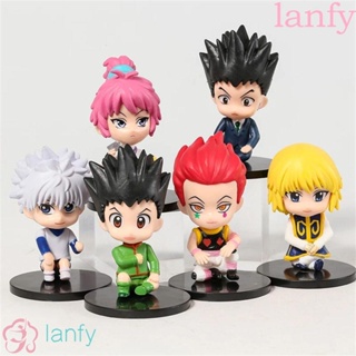 Lanfy โมเดลฟิกเกอร์ Hunter x Hunter Hisoka Kulolo Lushilufelu Killua Zoldyck