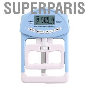 Superparis Digital Hand Dynamometer LCD Screen Display Electronic Hand Strengthener Adjustable Grip Strength Measurement Meter