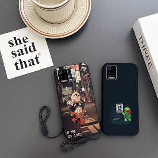 เคสโทรศัพท์มือถือ ทนทาน พร้อมสายคล้อง สําหรับ LG K52 K62 Q52 K62+ K62 Plus