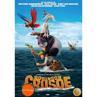 หนังแผ่น DVD Robinson Crusoe โรบินสัน ครูโซ ผจญภัยเกาะมหาสนุก (เสียง ไทย/อังกฤษ ซับ ไทย/อังกฤษ) หนังใหม่ ดีวีดี