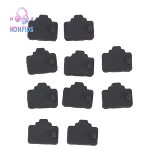 ฝาครอบพอร์ตฮับอีเธอร์เน็ต RJ45 ป้องกันฝุ่น สีดํา 10 ชิ้น