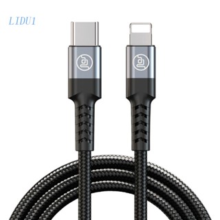 Lidu1 PD20W สายเคเบิล Type C ชาร์จเร็ว สําหรับ 14 13 11 12 Pro XS USB C