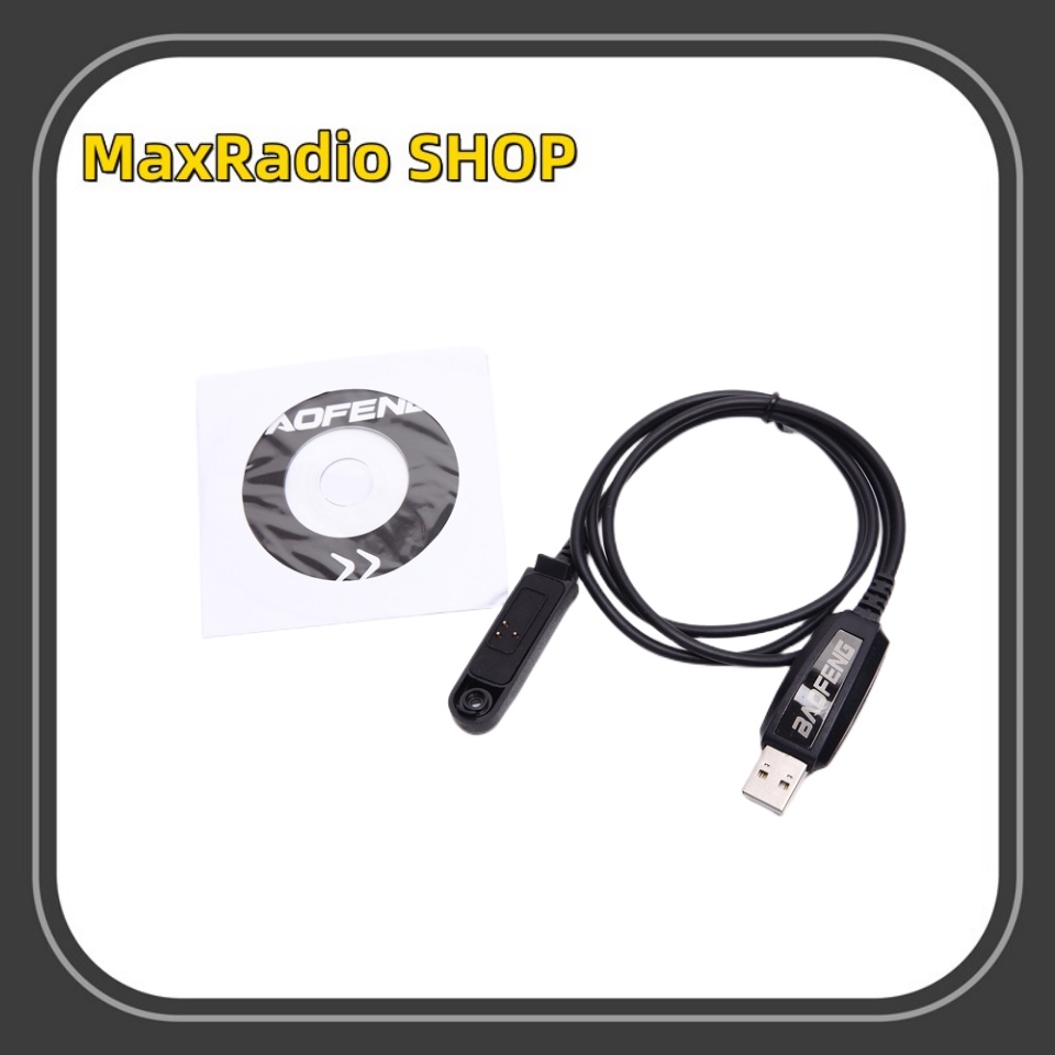 สินค ้ าใหม ่ BaoFeng UV9R USB Programming Cable Driver CD สําหรับ UV-XR A-58 UV-9R Plus BF-A58 Walkie Talkie