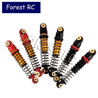 Forestrc โช๊คอัพน้ํามันโลหะ 40.5 มม. สําหรับรถไต่หินบังคับ 1/24 Axial SCX24 AXI00001 C10 Ford Bronco Jeep Gladiator