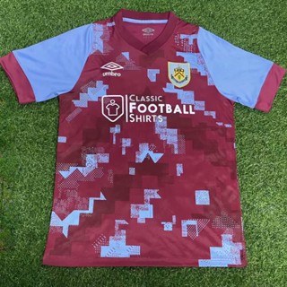 เสื้อกีฬาแขนสั้น ลายทีมชาติฟุตบอล Burnley ทีมเหย้า เบอร์ 23-24 ไซซ์ S-XXL ชุดเหย้า สําหรับผู้ชาย