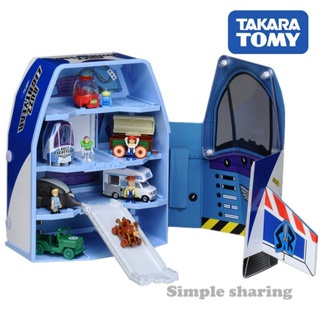 TOMICA [BTF] โมเดลรถยนต์ Tomy Domeka Toy Story 4 Buzz Lightyear FLBF ของเล่นสําหรับเด็ก