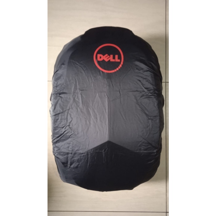 กระเป๋าเป้ Dell - กระเป๋า + ผ้าคลุมกันฝน