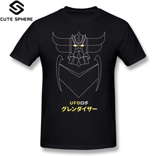 GILDAN ใหม่ เสื้อยืดผ้าฝ้าย แขนสั้น คอกลม พิมพ์ลาย Mazinger Grendizer Version สําหรับผู้ชาย【ไซซ์ XS-4XL-5XL-6XL】 395463