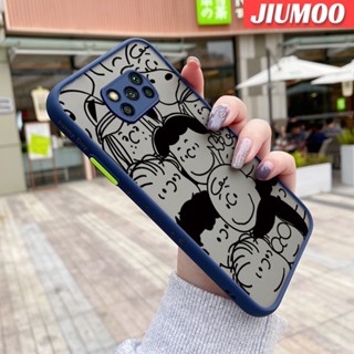 เคสโทรศัพท์มือถือ ซิลิโคนนิ่ม ขอบสี่เหลี่ยม กันกระแทก ลายการ์ตูนสนูปปี้ สําหรับ Xiaomi POCO X3 X3 NFC X3 Pro X3 GT