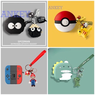 for Anker Soundcore Life P2i Case Protective Cute encox Cartoon Cover Bluetooth Earphone Shell Accessories TWS Headphone Portable