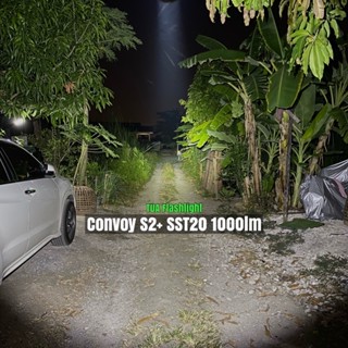 ไฟฉาย Convoy S2+ sst20 1000lm 3/5 โหมด , 12 กรุ๊ปโหมด