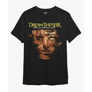 GSI  เสื้อยืดโอเวอร์ไซส์เสื้อยืด พิมพ์ลายวงร็อค Dream heaer he Spiri carries On disro Bandung พรีเมี่ยมS-4XL