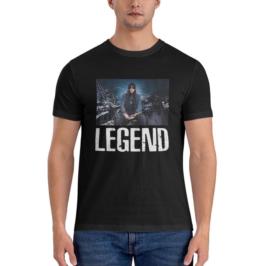 เสื้อยืดใหม่ล่าสุด Joey Jordison Legend ผ้าฝ้ายที่กําหนดเองสําหรับ Man