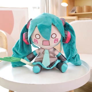 Ns3 หมอนตุ๊กตานุ่ม รูปการ์ตูน Hatsune Miku FuFu ของเล่น ของขวัญ สําหรับเด็กผู้หญิง