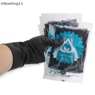 Unewking ถุงมือย้อมสีผม ใช้ซ้ําได้ สําหรับร้านตัดผม 1 คู่