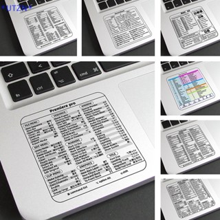 Utzn&gt; สติกเกอร์ติดแป้นพิมพ์ 1 ชิ้น สําหรับ PC แล็ปท็อป เดสก์ท็อป