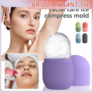 Ice Roller Face Roller Face Roller Massage Facial Tools Ice Face Roller Ice Pack Skin Care Beauty Tool Silicone Ice Cube Trays Ice Mold Facial Roller Face Massager Facial Bri