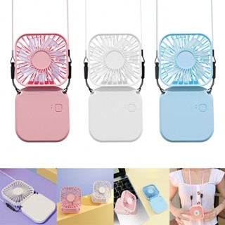 Portable Hanging Neck Fan Usb Mini Fan Student Desktop Fan Summer Outdoor Essential Hanging Neck Fan