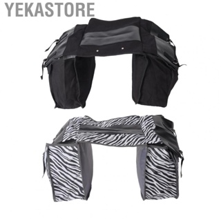 Yekastore Bicycle Rear Seat Bag Closed Loop Bag Large  Bike Rear Seat Carrier Pack Polyester for Outdoor