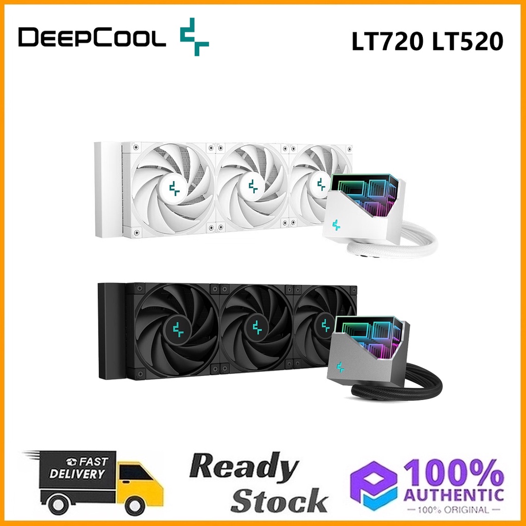 Deepcool LT720 LT520 ARGB CPU AIO Liquid Cooler 360 มม.หม้อน้ําน้ําประสิทธิภาพสูง LGA1700 AMD AM5 In