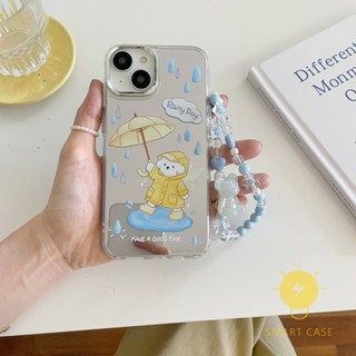 For เคสไอโฟน 14 Pro Max [Rainy Day Cute Puppy Chain] เคส Phone Case For iPhone 14 Pro Max Plus 13 12 Mini 11 For เคสไอโฟน11 Ins Korean Style Retro Classic Couple Shockproof Protective TPU Cover Shell