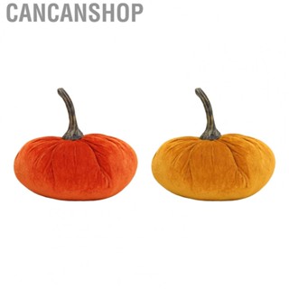 Cancanshop Pumpkin Fabric Stuffed Pumpkin Small Compact for Centerpieces