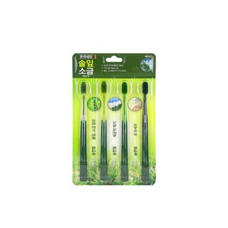 Median Pine Salt Toothbrush 4ea