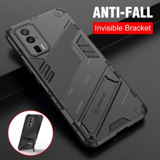 P-K Armor Shockproof Shell Bracket Casing Stand Cover For Xiaomi Poco F5 F4 F3 x3 nfc x4 GT M5s M5 M4 pro 5G