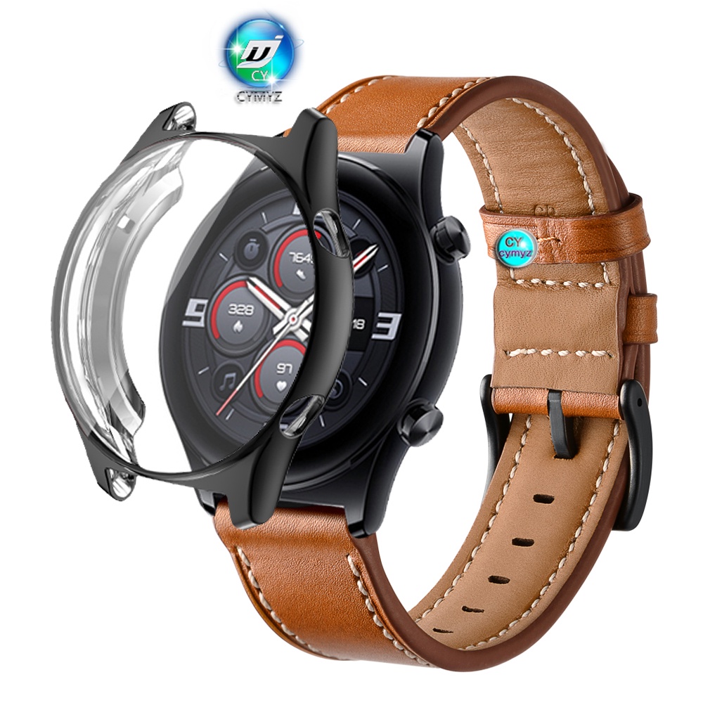 Honor Watch GS 3 GS 4 สายนาฬิกาข้อมือหนัง สายรัดข้อมือกีฬา HONOR Watch GS 3 4 สาย HONOR Watch GS 3 G