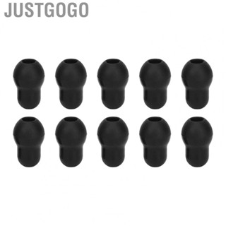 Justgogo Stethoscope Earplugs  10pcs Universal Stethoscope Ear Tips Silicone  for Stethoscopes