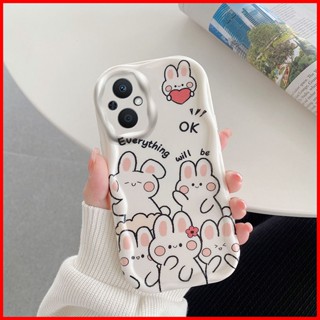 เคส OPPO Reno7 z 5G เคส OPPO Reno 8Z 5G เคสOPPO Reno 7Z 8Z 5G เคสโทรศัพท์มือถือ tpu ลายการ์ตูนหมีชานมน่ารัก สําหรับ XXNY