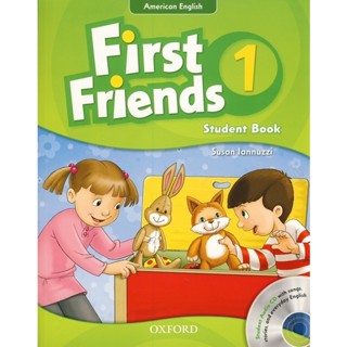 Bundanjai (หนังสือเรียนภาษาอังกฤษ Oxford) First Friends 1, American English : Students Book +CD (P)