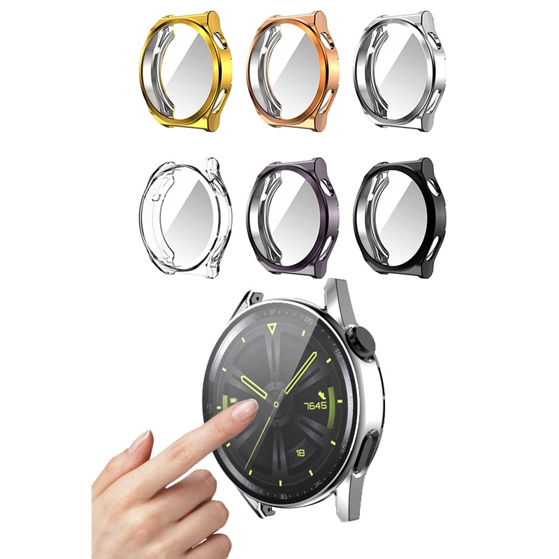 เคส TPU ป้องกันหน้าจอ สําหรับ Huawei Watch GT3 42 มม. 46 มม. Huawei Watch GT3 pro 43 มม. 46 มม.