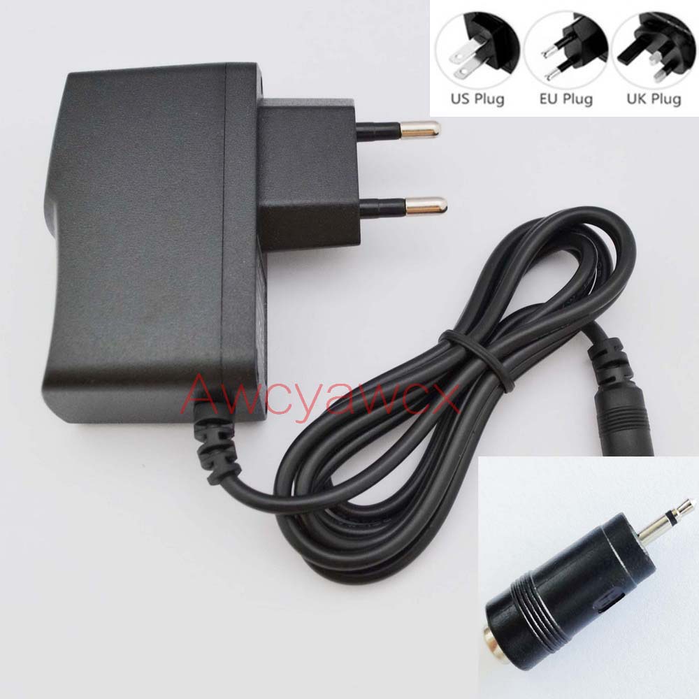 9v AC DC Mini จัดแต่งทรงเล็บสว่านอะแดปเตอร์แปลงเล็บมือเล็บเท้าเครื่องมือโรตารี่ซัพพลายไฟฟ้ายาทาเล็บสายเคเบิลปลั๊ก