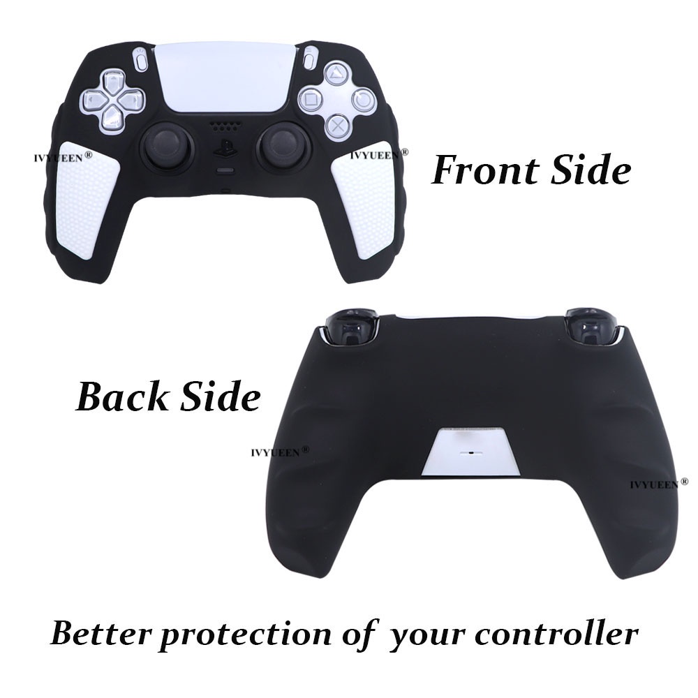 Ivyueen เคสยางซิลิโคน แบบหนาพิเศษ สําหรับจอย PlayStation 5 PS5
