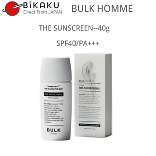 【ส่งตรงจากญี่ปุ่น】Bulk Homme ครีมกันแดด Spf40 Pa กันน้ํา กันแดด ดูแลผิวหน้า และร่างกาย สําหรับผู้ชาย 40 กรัม Spf40