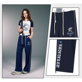 ใกล้หมดแล้วน้า [Kyouko] Harry Potter Wide-Leg Pants Loose Summer กางเกงวอร์มแฮร์รี่ พอตเตอร์ แฟชั่นสนามบิน ใส่สบาย