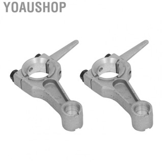 Yoaushop Engine Connecting Rod  Rustproof 2PCS Smooth Surface Gasoline Generator Connecting Rod  for Replacement