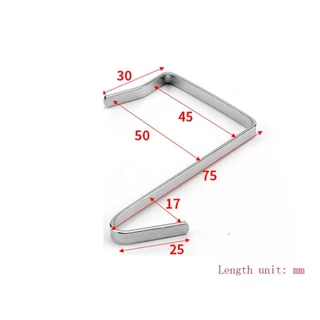 LONTIME 4 ชิ้นตะขอประตูตู้โลหะ Heavy Duty แขวนประตูผ้าเช็ดตัว Rack