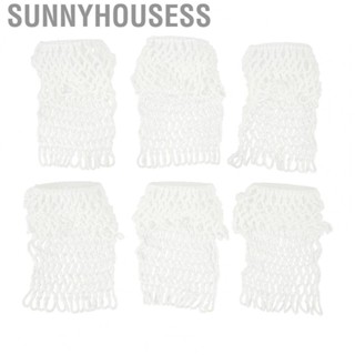 Sunnyhousess Billiards Table Net Bag  6PCS Billiards Table Net Pocket Cotton  for Billiards Room