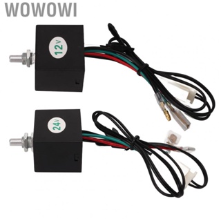 Wowowi AC Temperature Control Switch AC Evaporator Temperature Control Switch Strong Conductivity Small Size for Truck