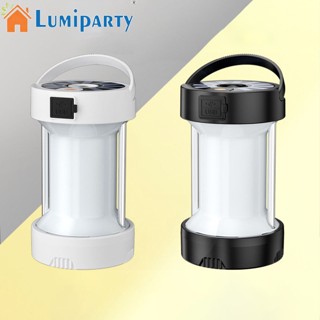 Lumiparty โคมไฟฉุกเฉิน Led พลังงานแสงอาทิตย์ แบบพกพา ชาร์จ Usb สําหรับตั้งแคมป์กลางแจ้ง