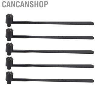 Cancanshop Dermal  Hammer  5PCS Single End Plum Blossom Dermal Hammer ABS Handle Flexible Durable  for Industry
