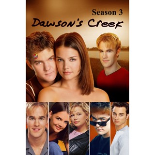 DVD ดีวีดี Dawsons Creek Season 3 (1999) ก๊วนวุ่นลุ้นรัก ปี 3 (23 ตอน) (เสียง ไทย | ซับ ไม่มี) DVD ดีวีดี