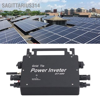 Sagittarius314 Solar Micro Inverter 1 Phase 400W DC to AC Grid Tie WIFI Control ปลั๊ก EU 230V