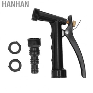 Hanhan Handheld Water Nozzle 5.5in Zinc Alloy Wear Resistant  Leakage Hand HG