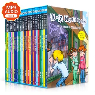 ชุดหนังสือนิยาย A To Z Mysteries Ron Roy Detective Reasoning Novel สําหรับเด็ก 26 เล่ม ต่อชุด